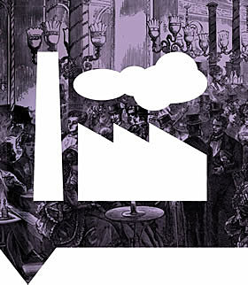 Tijd van burgers een stoommachines