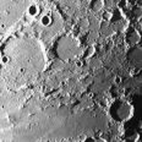 First Close Range Pictures of the Moon