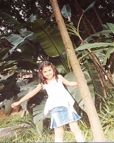 me aventurando na floresta