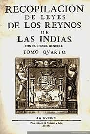 Recopilación de Leyes de las Indias