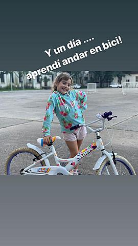 Aprendí a andar en bici!!