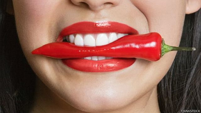 la primera vez que comí picante