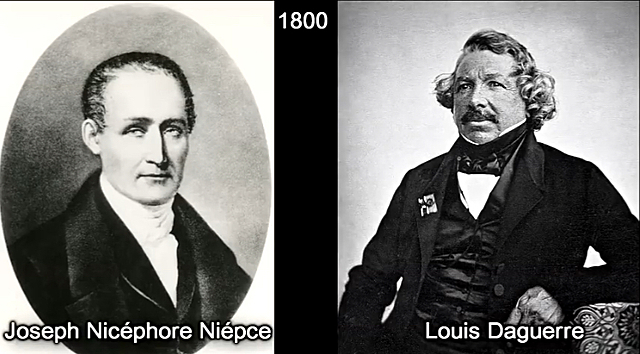 Joseph Niépce y Louis Daguerre