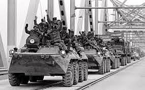 Soviet Troops withdraw from Afghanistan
