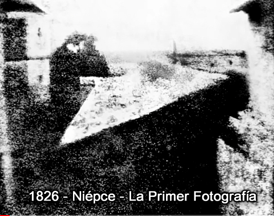 La primera fotografía.