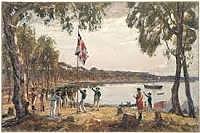 The first fleet left for Sydney cove