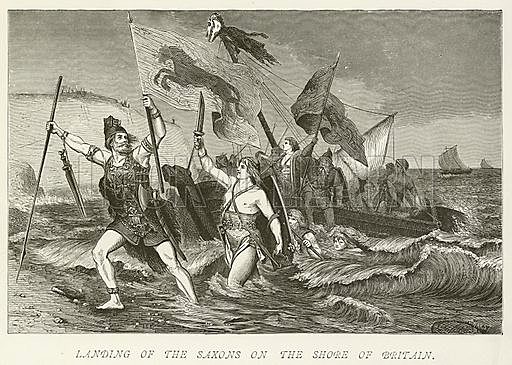 Landing of the Saxons