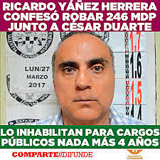 Ricardo Yañez es detenido...