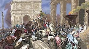 Visigoths sack Rome