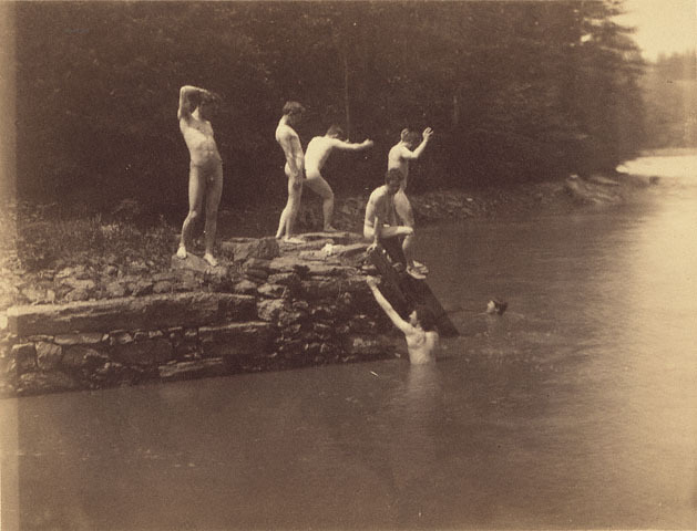 Thomas Eakins-Swimming