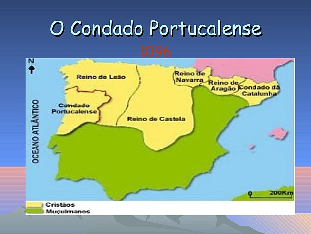 D.Henrique recebe o Condado Portucalense