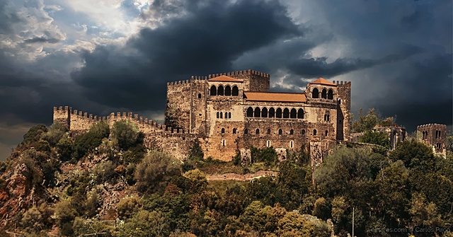Construção do castelo de Leiria