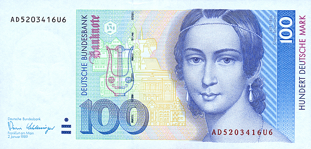 Deutschmark und das Euro