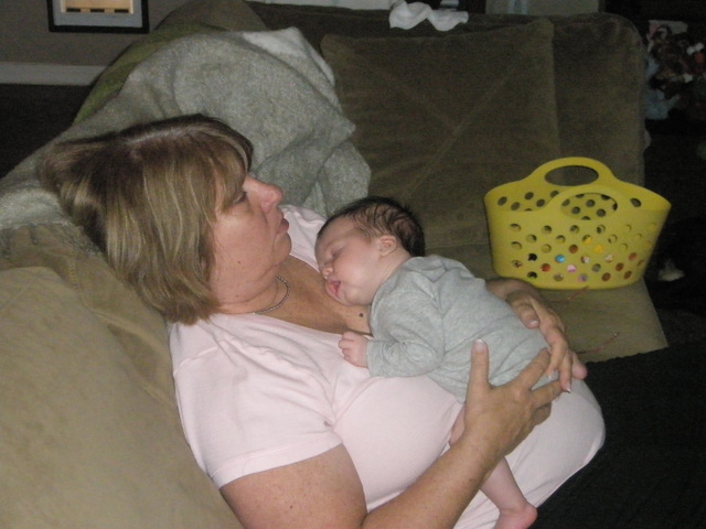 Emery meets her Nonna