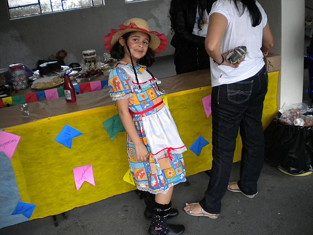 Participação na Festa junina
