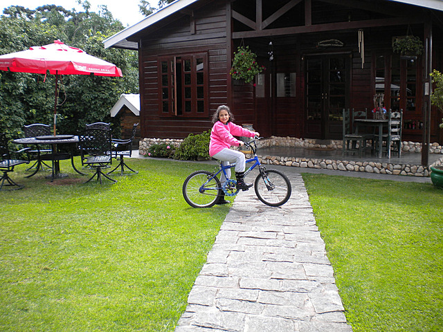 Aprendi a andar de bicicleta