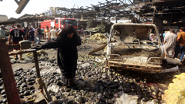 Suicide bomber in Sadr City Baghdad