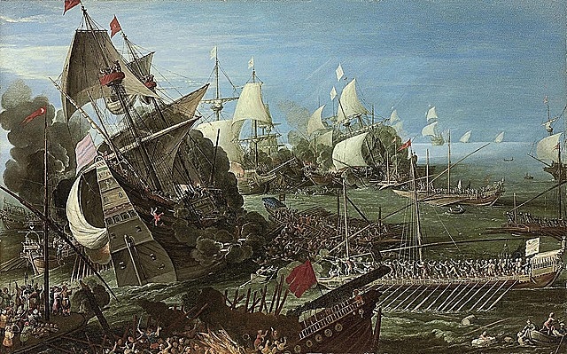 1560: in the 'Battle of Gelves', an Ottoman fleet defeats a Hispano-Venetian fleet.