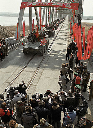 Soviet Troops withdrew from Afghanistan
