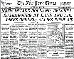 Germany attacks Holland