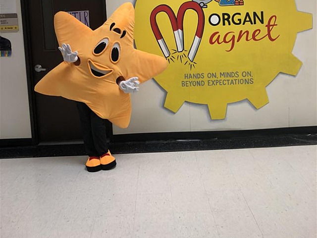 I went to school at L.A. Morgan