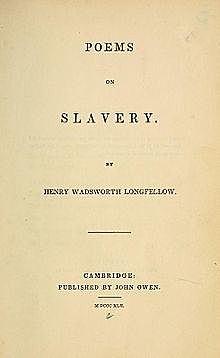 Poems of Slavery by Henry Wadsworth