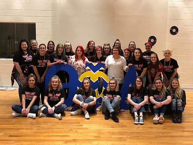 I join the Shawnee State University Theta Phi Alpha Sorority