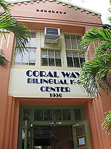 In response to the large number of Cuban immigrant children arriving in Miami after the Cuban Revolution, Coral Way Elementary School  starts the first bilingual and bicultural public school in the United States.