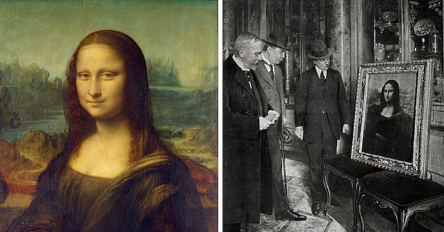 Leonardo da Vinci painted the Mona Lisa.