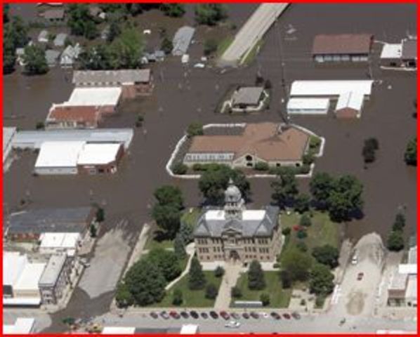 Flood of 2008 - Vinton