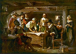 The mayflower compact