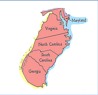 the southern colonies