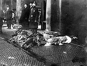 The Triangle Shirtwaist Factory Catches Fire