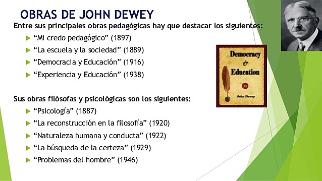 JHON DEWEY- APRENDIZAJE A TRAVÉS DE EXPERIENCIAS