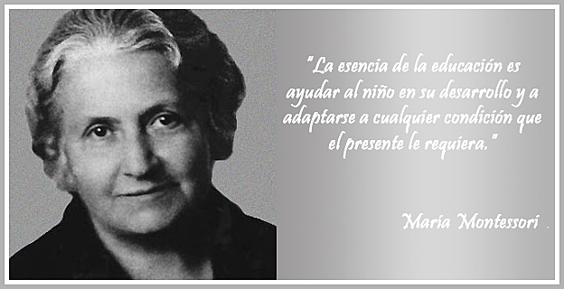 MARÍA MOSTESSORI- ENSEÑANZA INDIVIDUALIZADA