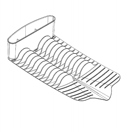 Escorredor de louça plástico