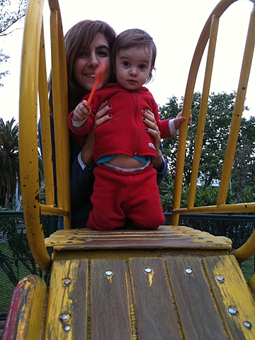 mi primera vez en tobogán sola