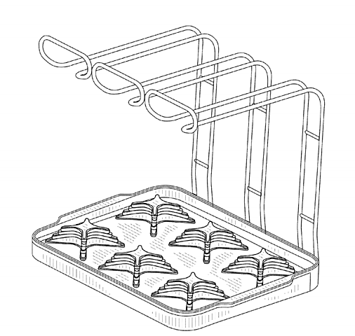 Escorredor específico para taças