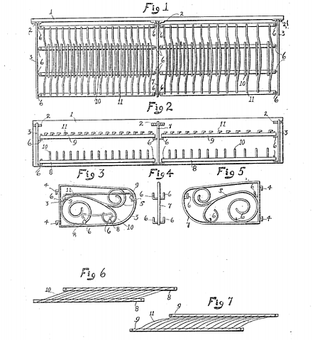 Escorredor de louça desmontável