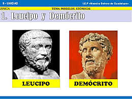 Demócrito y Leucipo
