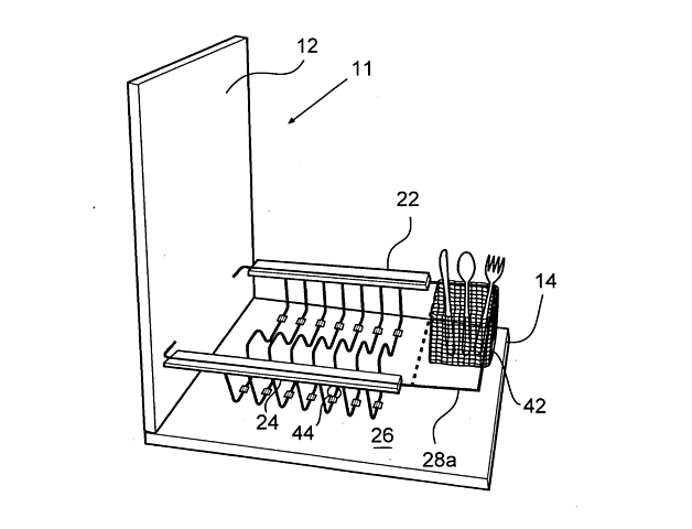 Escorredor de louças dobrável