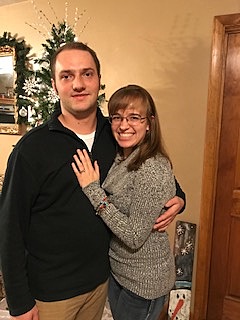 Alex gave me a Promise Ring on Christmas Eve 2017