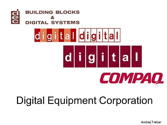 Compaq Adquiere Digital Equipment Corporation