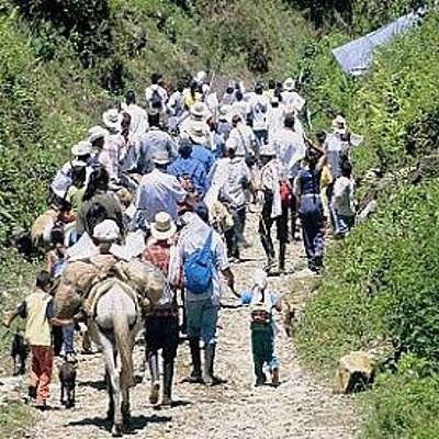 Timeline: migraciones en Colombia