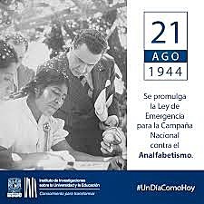 Campaña nacional contra el analfabetismo