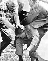 Martin Luther King Jr. Is Assaulted in Chicago