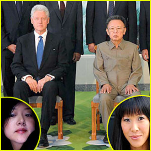 Bill Clinton meets with Kim Jong Il