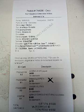 CANDELARIA, PRIORIDAD ALTA