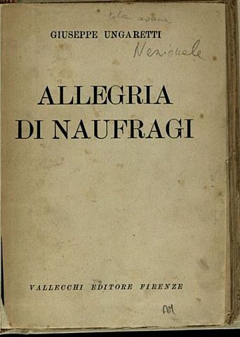 Allegria di naufragi