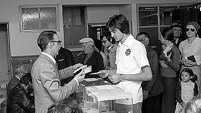 Primeras elecciones democráticas.